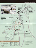Map Mammoth Hot Springs