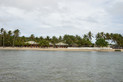 Resort von der Seeseite gesehen