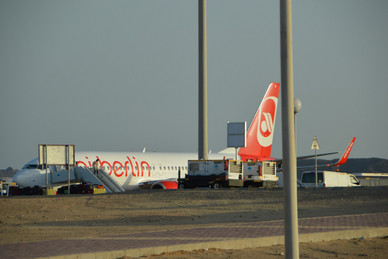 Air Berlin B737 800 in Marsa Alam