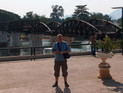 Andreas vor der berühmten Brücke