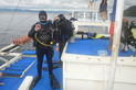Andreas ready to Dive