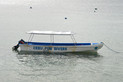 kleines Boot der Cebu Fun Divers